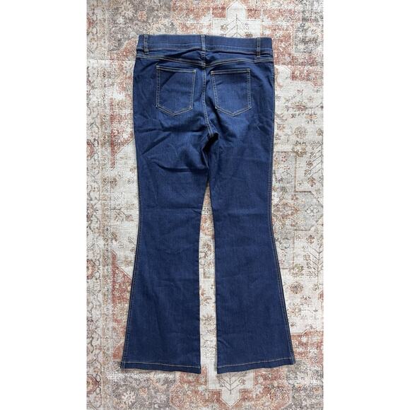 Spanx Flare Jeans Midnight Shade Womens Size XL Pull On Pants Stretch NWT - Picture 8 of 8